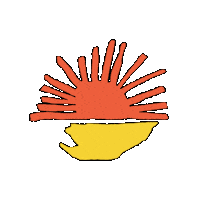 Sun Sticker by etouf