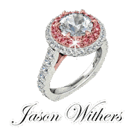 Diamond Rings Gold Sticker by Jason Withers