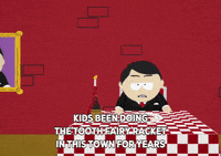 eric cartman restaurant GIF by South Park 