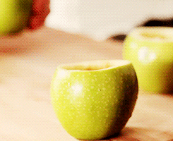 apple dessert GIF