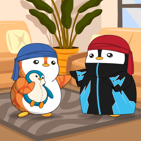 Fight Fighting GIF by Pudgy Penguins