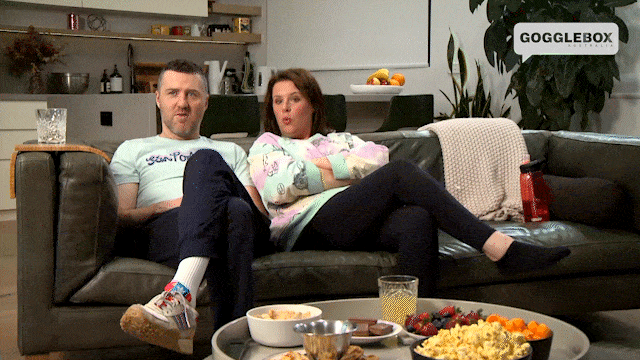 Watching Tv GIF by Gogglebox Australia