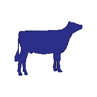 Vache Sticker by XR REPRO