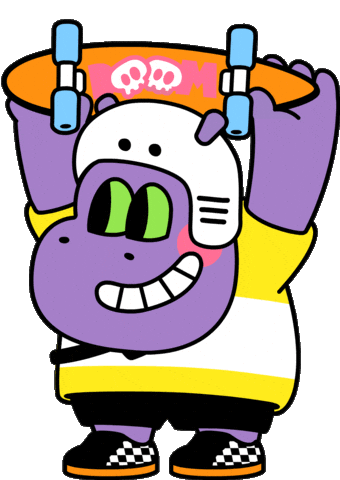 Cat Skate Sticker