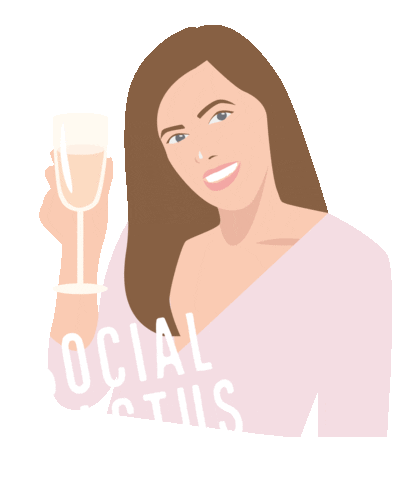 socialcactuscoaching giphyupload cactus launch prosecco Sticker