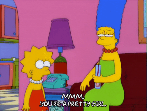 drunk marge simpson GIF