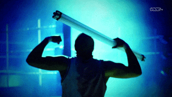 Flexing Nick Gage GIF by DARK SIDE OF THE RING