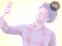 salonline reaction cute beauty man GIF