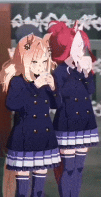 Uma Musume Pretty Derby Snowing GIF