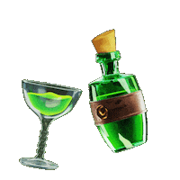 Halloween Brew Sticker by Mora Vieytes