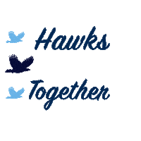 Hawks Sticker by Monmouth University