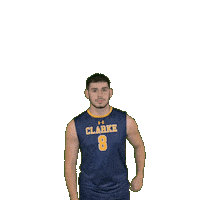 Clarke Pride Sticker by Clarke University