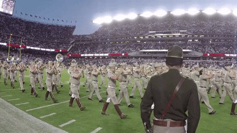 Marching Texas Am GIF by Texas A&M University