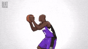 Antknee729 animation basketball nba slam dunk GIF