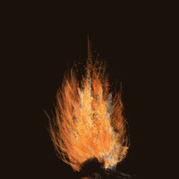 PrintPatched hot fire red smoke GIF