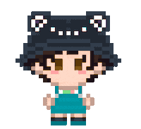 Pixel Frog Sticker