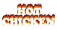 Fried Chicken Fire Sticker by Land and Sea Dept.