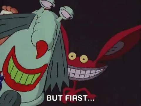 nickrewind giphydvr nicksplat aaahh real monsters giphyarm002 GIF