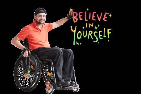 FundacjaPodajDalej giphygifmaker giphyattribution wheelchair disabled GIF