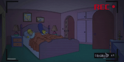 the simpsons ghost GIF