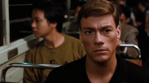 jean claude van damme gif artist GIF