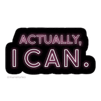 neon motivation Sticker by Marie Forleo
