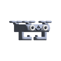 luftbild mascot drone luftbild luftbildpro Sticker