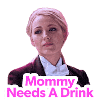 Happy Hour Drinking Sticker by Blake Lively Fan