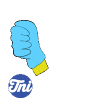 Oh Yeah Thumbs Up Sticker by Travel Nurses Inc
