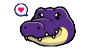 Mascot Love Sticker by Bishop's University