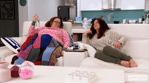 Bottoms Up Drinking GIF by Gogglebox Australia
