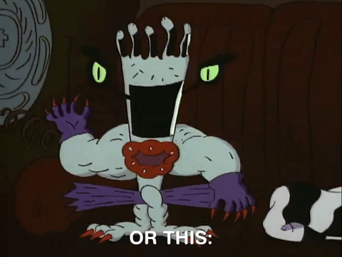 aaahh real monsters nicksplat GIF