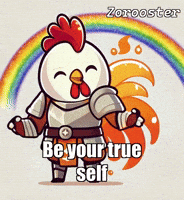 Rainbow Joy GIF by Zorooster