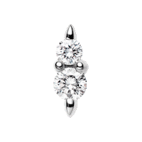Wg Whitegold Sticker by Maria Black Jewellery