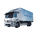 Mercedes-Benz-Trucks mercedes battery charge trucks Sticker