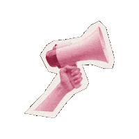 Megaphone Sticker by Somos Nomos
