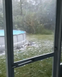 Hail Storm Batters East Florida's Brevard County