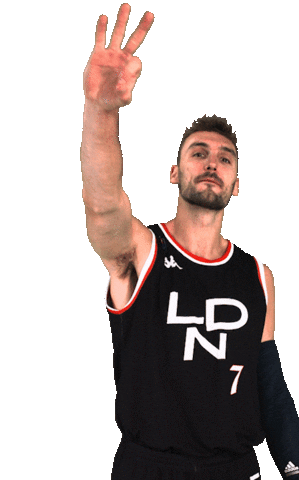 Sam Dekker Basketball Sticker by London Lions for iOS & Android | GIPHY