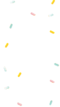 Cookie Confetti Sticker by Flopi Diaz Pastelera
