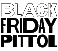 Black Friday Sticker by Pittol