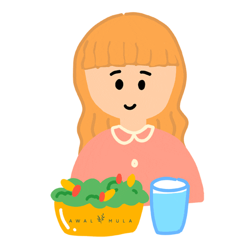 Healthy Lifestyle Sticker by awalmulacoid