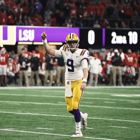 College Football GIF by LSU Tigers