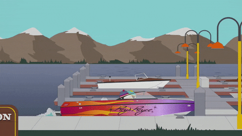 lake boats GIF by South Park 