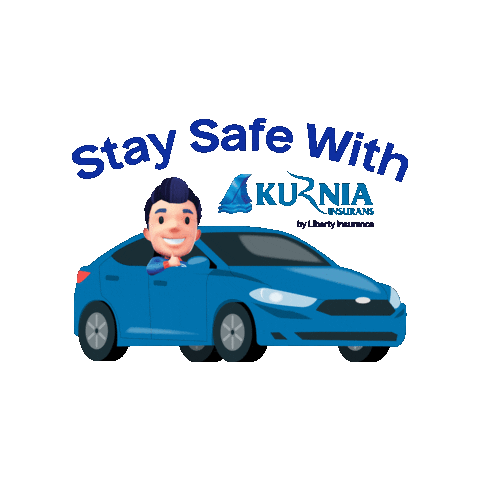 Liberty_Kurnia car drive insurance staysafe Sticker