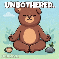 Mood Remain Calm GIF by BEARISH