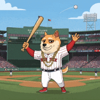 Home Run Illustration GIF by Doge Pound