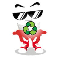 Recycle Sticker by Incoludido