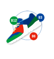 Vitamin B Running Sticker by 100PLUS Singapore