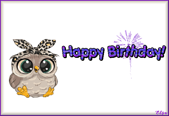 Happy Birthday Animated Card GIF