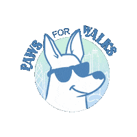 PawsForWalks dog dog walker pet sitting pet sitter Sticker